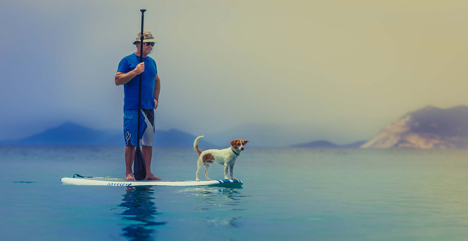 Stand Up Paddling mit Hund SUPCenter Ammersee